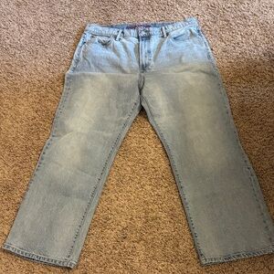 Women’s Lucky Brand 38x30 Light Wash Jeans Wide Leg